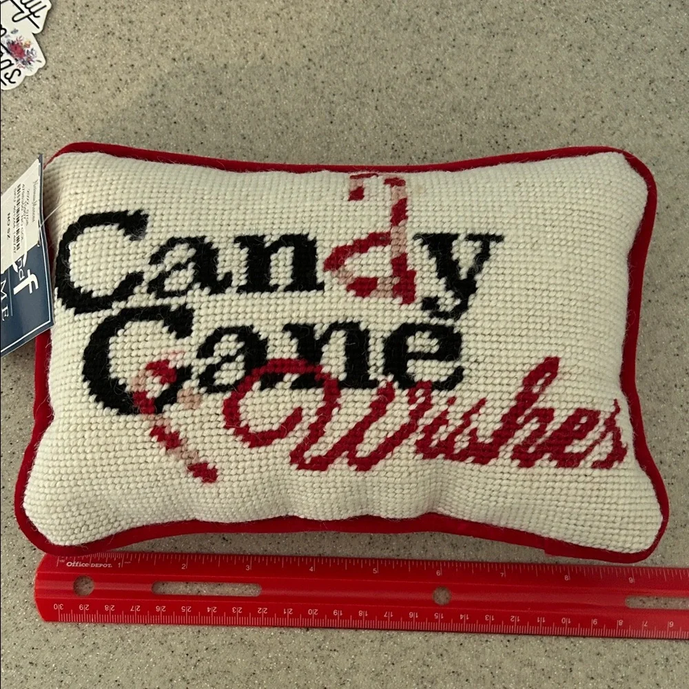 Neiman Marcus Festive Wishes Holiday Pillow